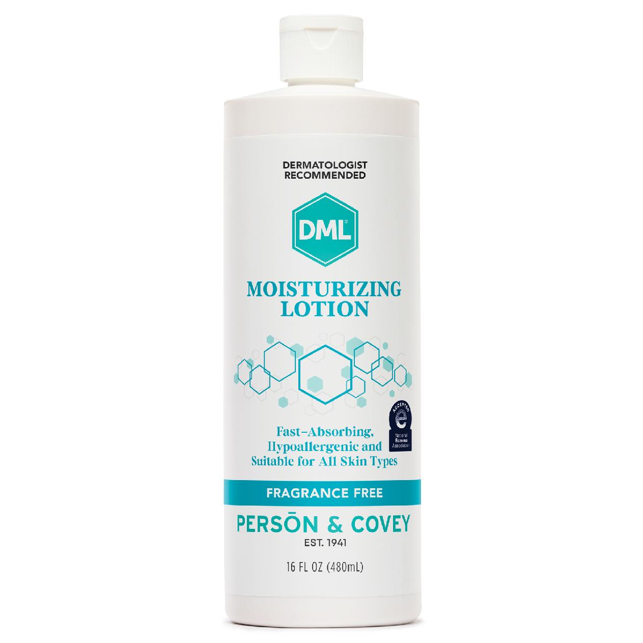 DML Moisturizing Lotion, accepted by the National Eczema Association